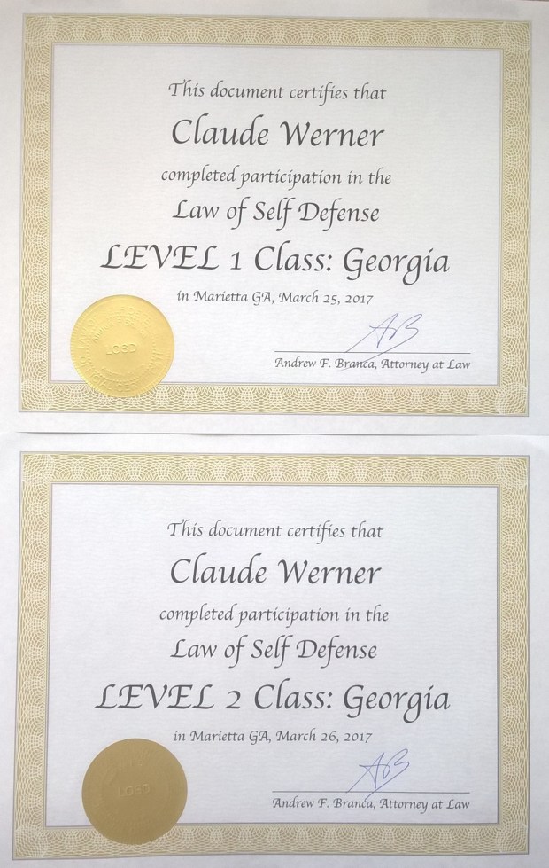 LOSD certificates