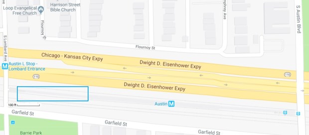 Austin L subway incident ramp