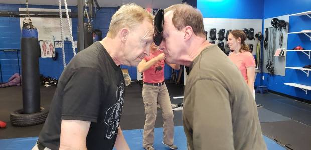 JT and me mountain drill